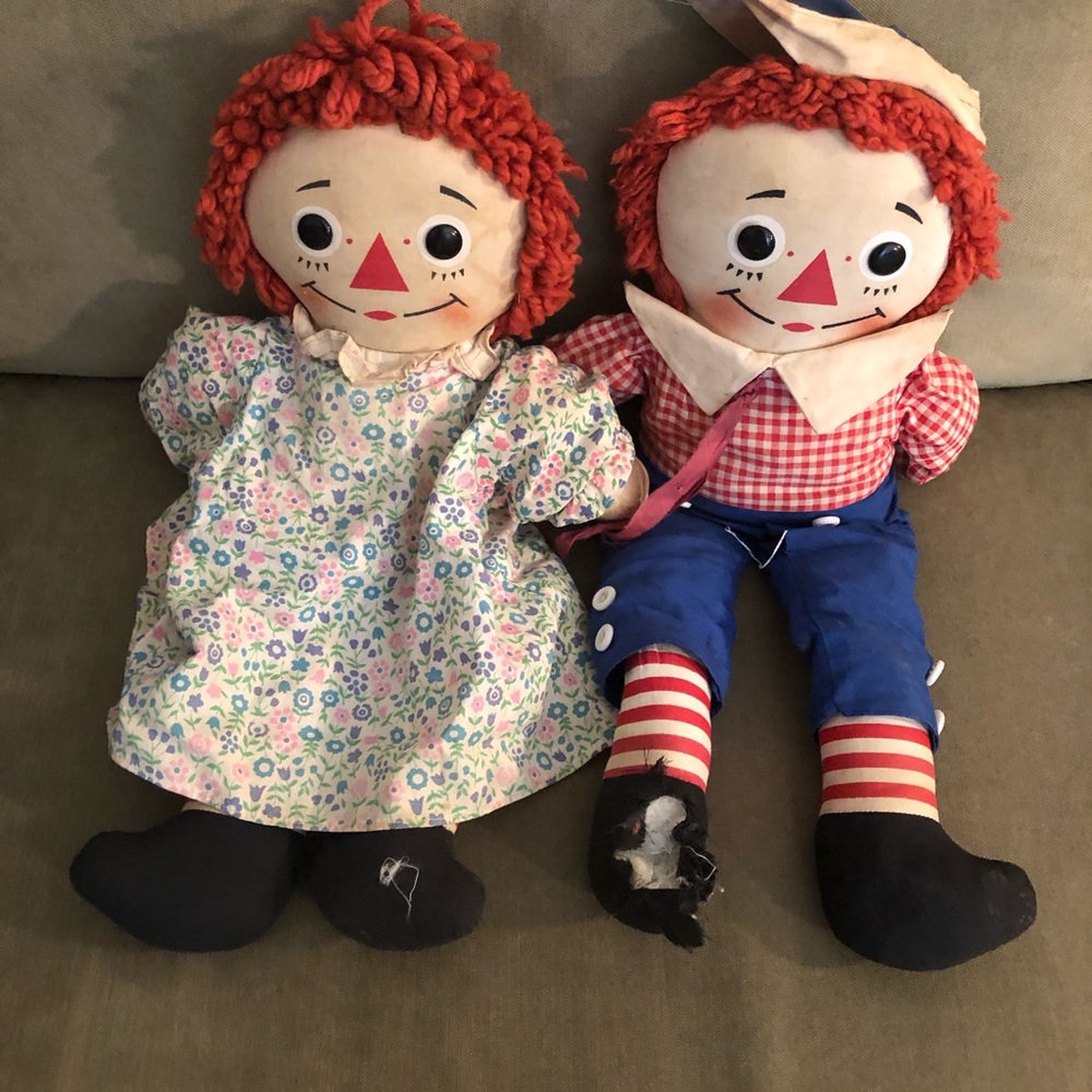 Original Raggedy and Raggedy Ann